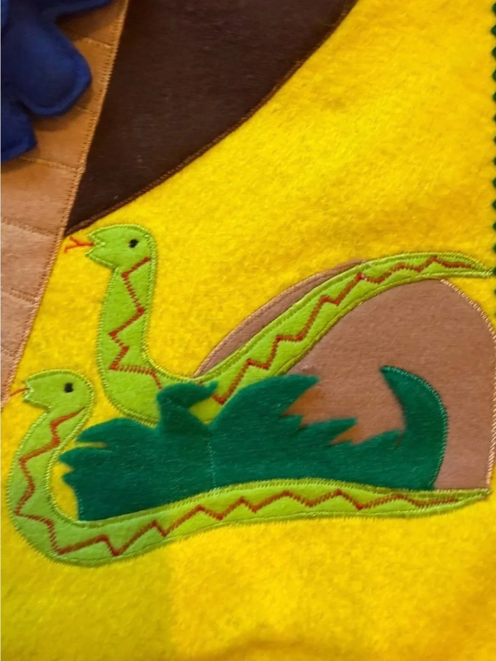 Pockets Of Learning  Noahs Ark Cloth Felt Wall Hanging With Removable Animals